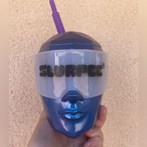 Slurpee Cup Retro 80's Brain Freeze Neon Man